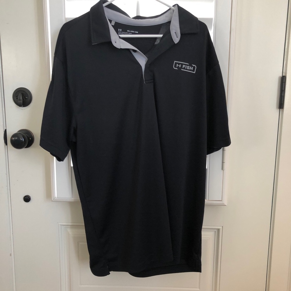 Under Armour heat gear polo.